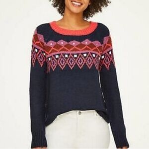 LOFT OUTLET Fair Isle Sweater